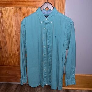 Men's Button Down Polo by Ralph Lauren Shirt